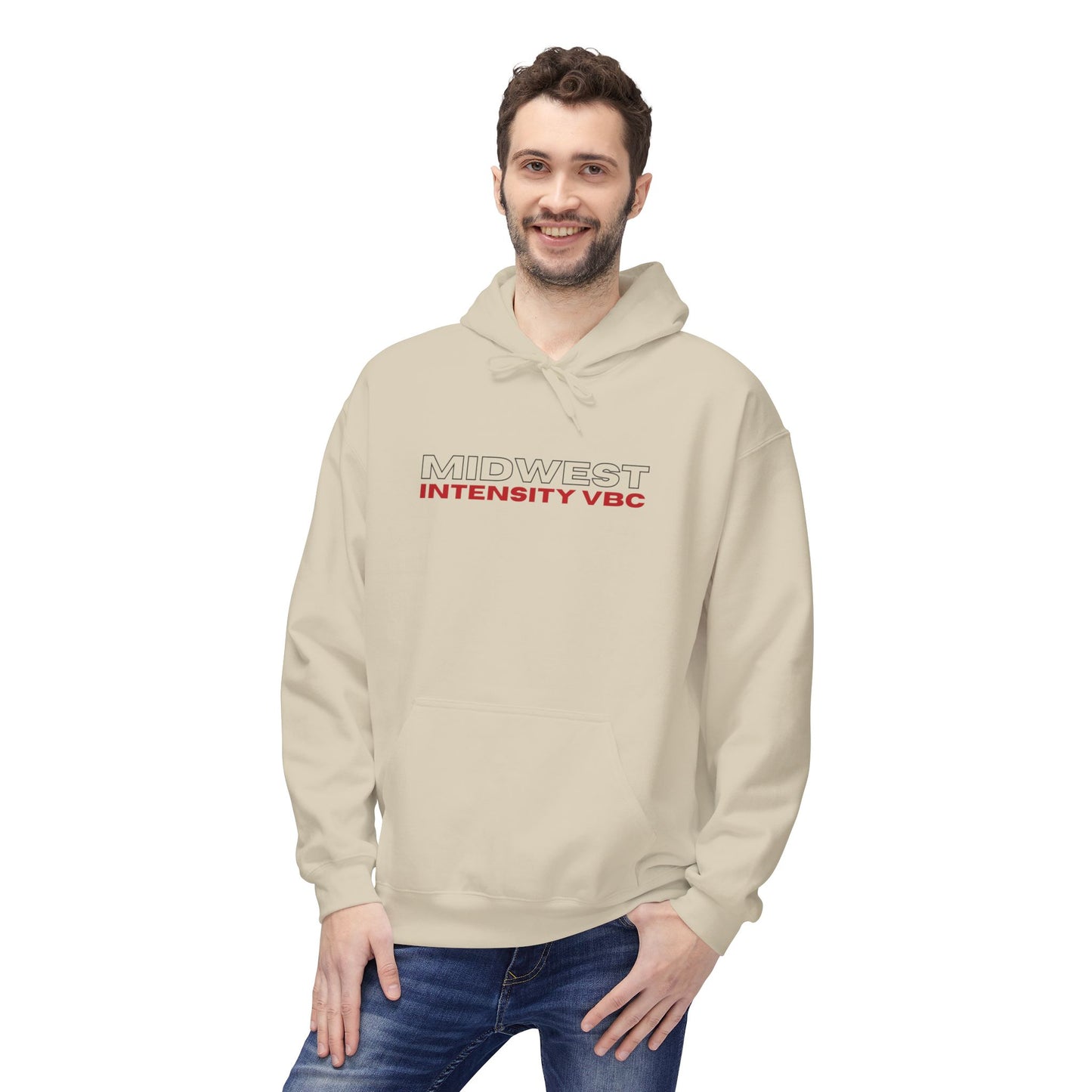 MWI MIDWEST Unisex Midweight Softstyle Fleece Hoodie