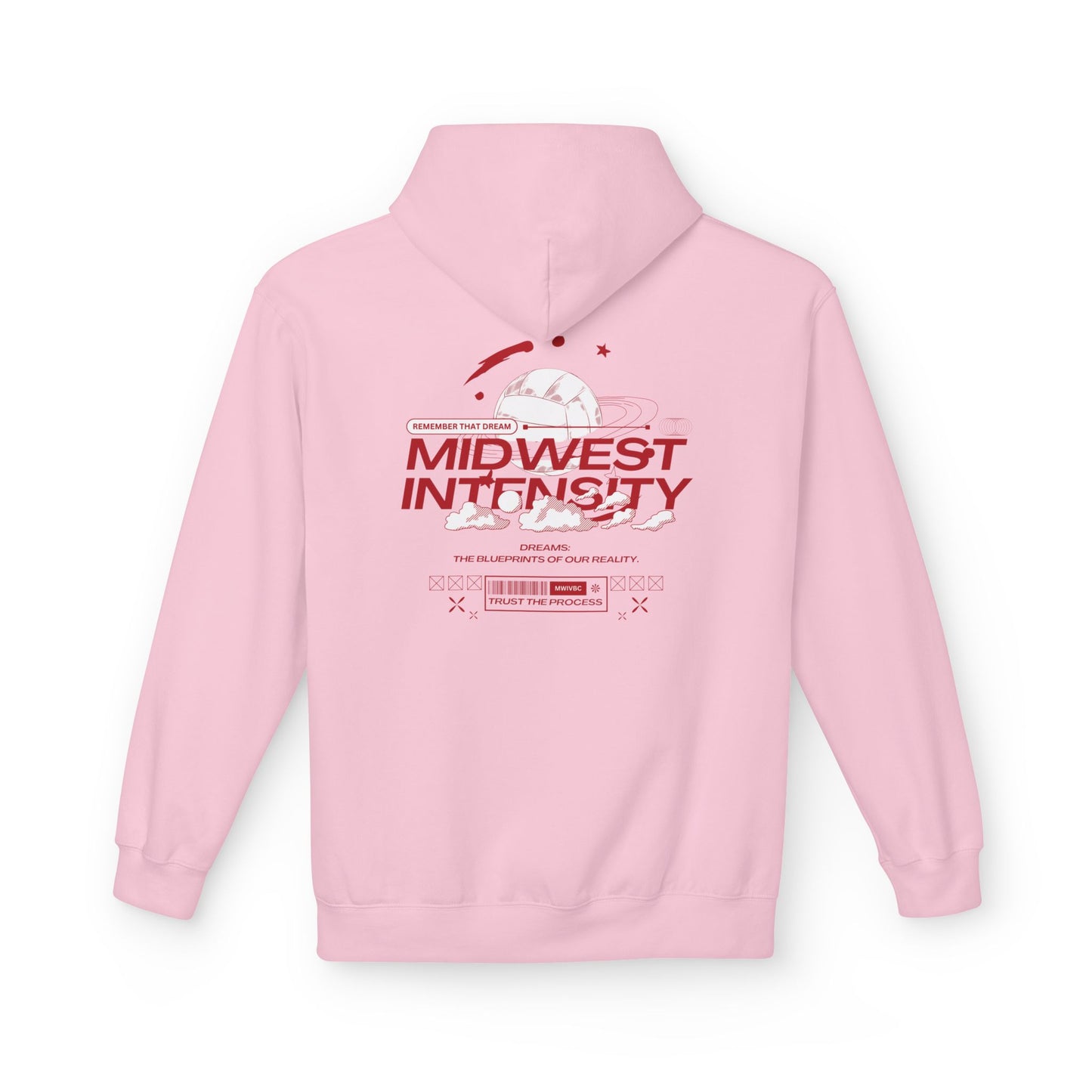 MWI Dream Unisex Midweight Softstyle Fleece Hoodie