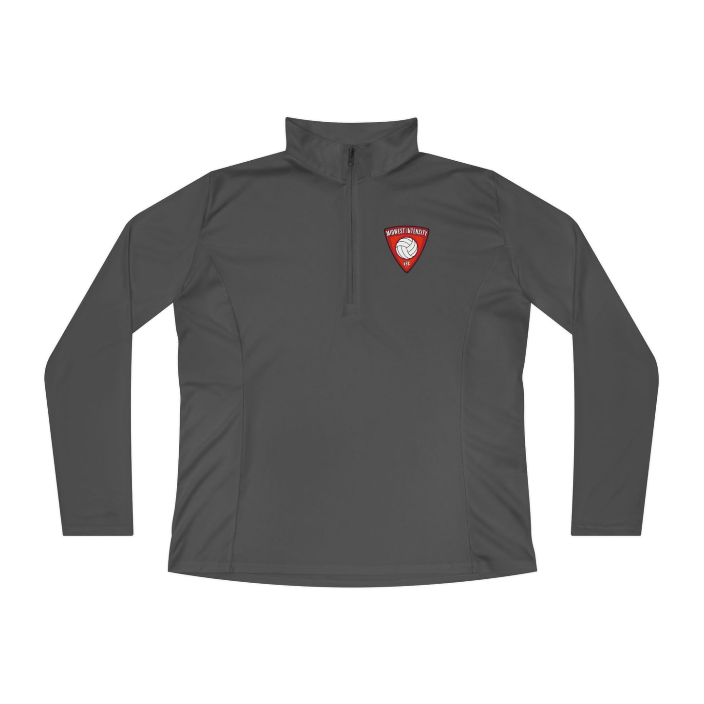 MWI Badge Ladies Quarter-Zip Pullover