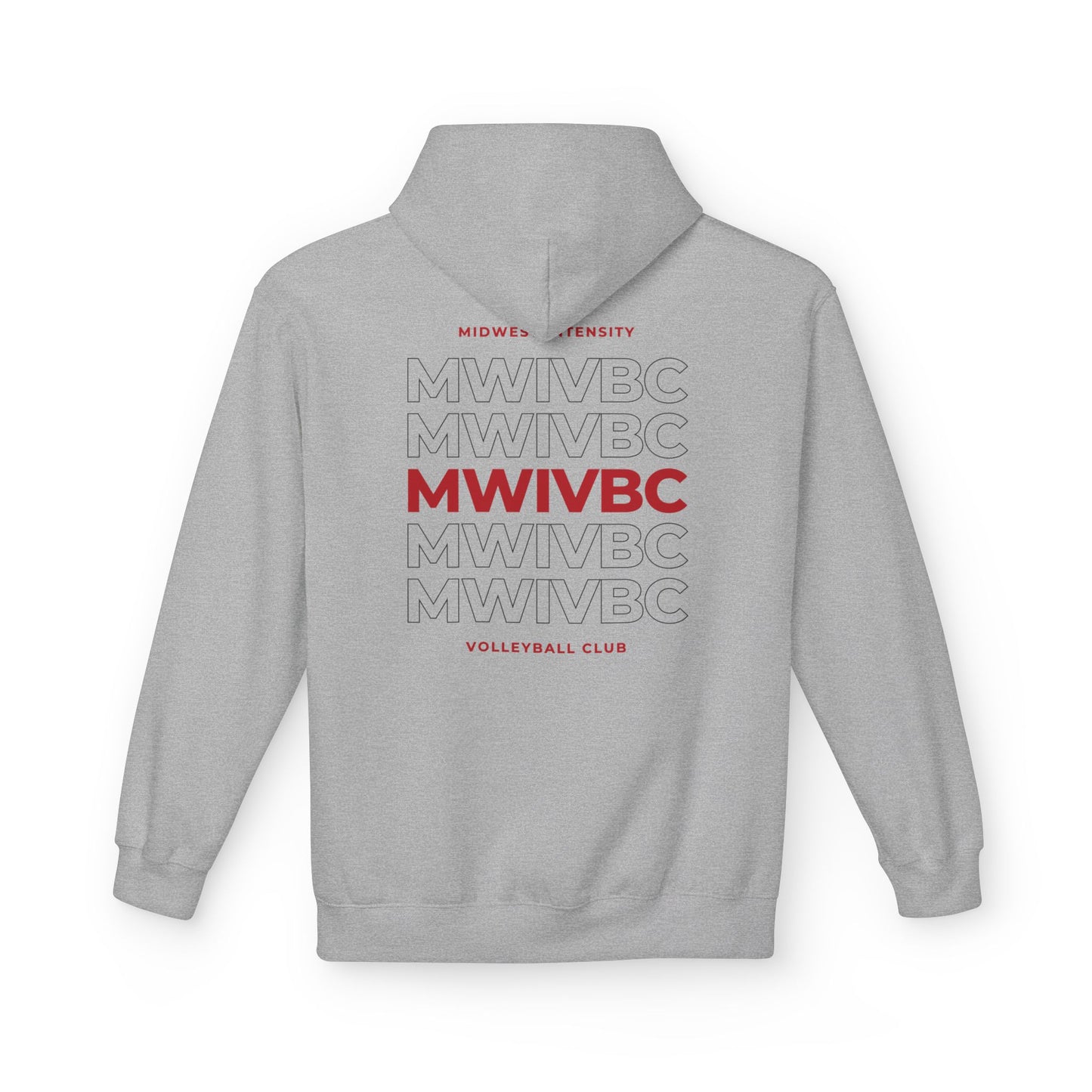 MWIVBC Unisex Midweight Softstyle Fleece Hoodie