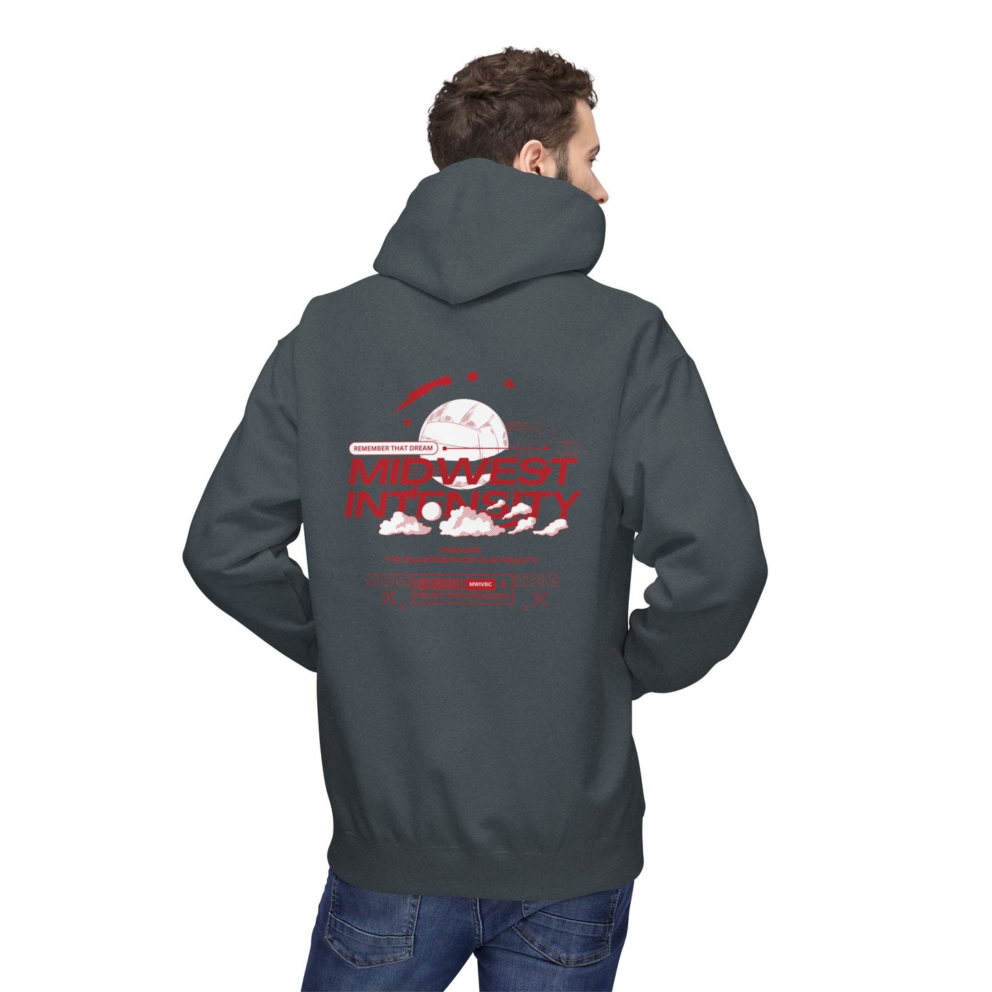 MWI Dream Unisex Midweight Softstyle Fleece Hoodie