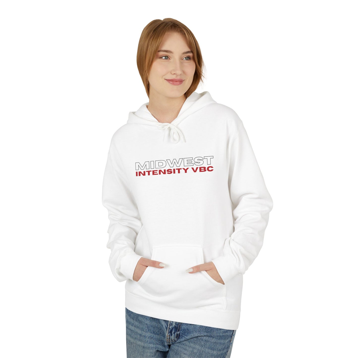 MWI MIDWEST Unisex Midweight Softstyle Fleece Hoodie