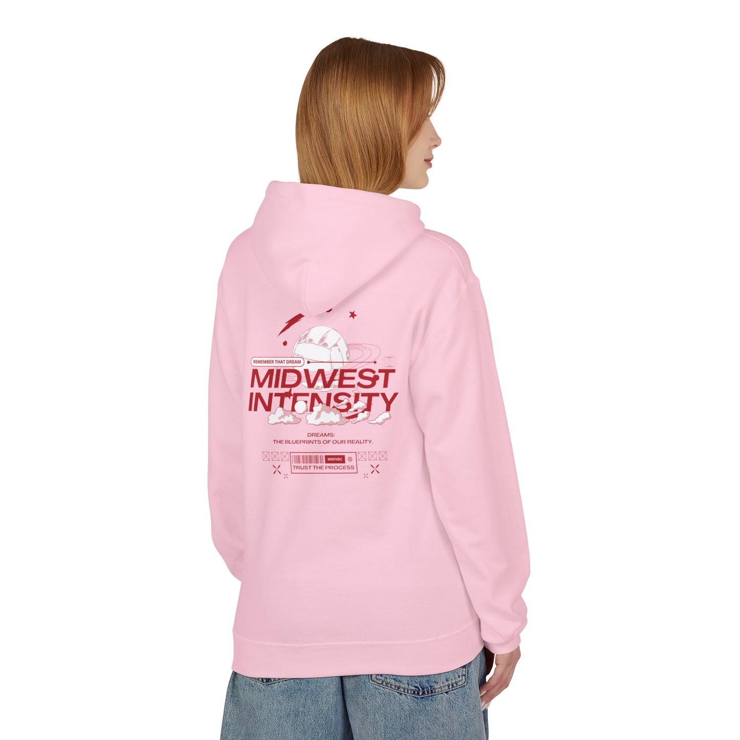 MWI Dream Unisex Midweight Softstyle Fleece Hoodie
