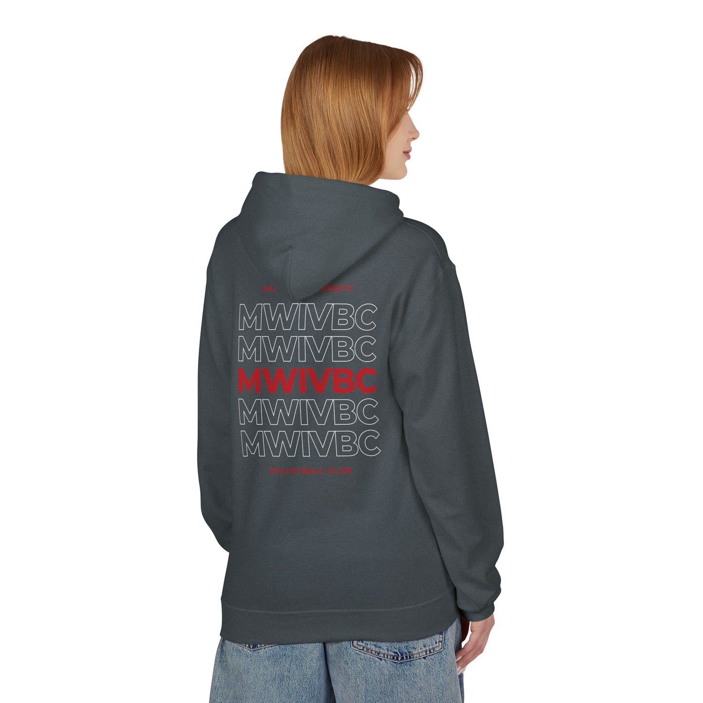 MWIVBC Unisex Midweight Softstyle Fleece Hoodie