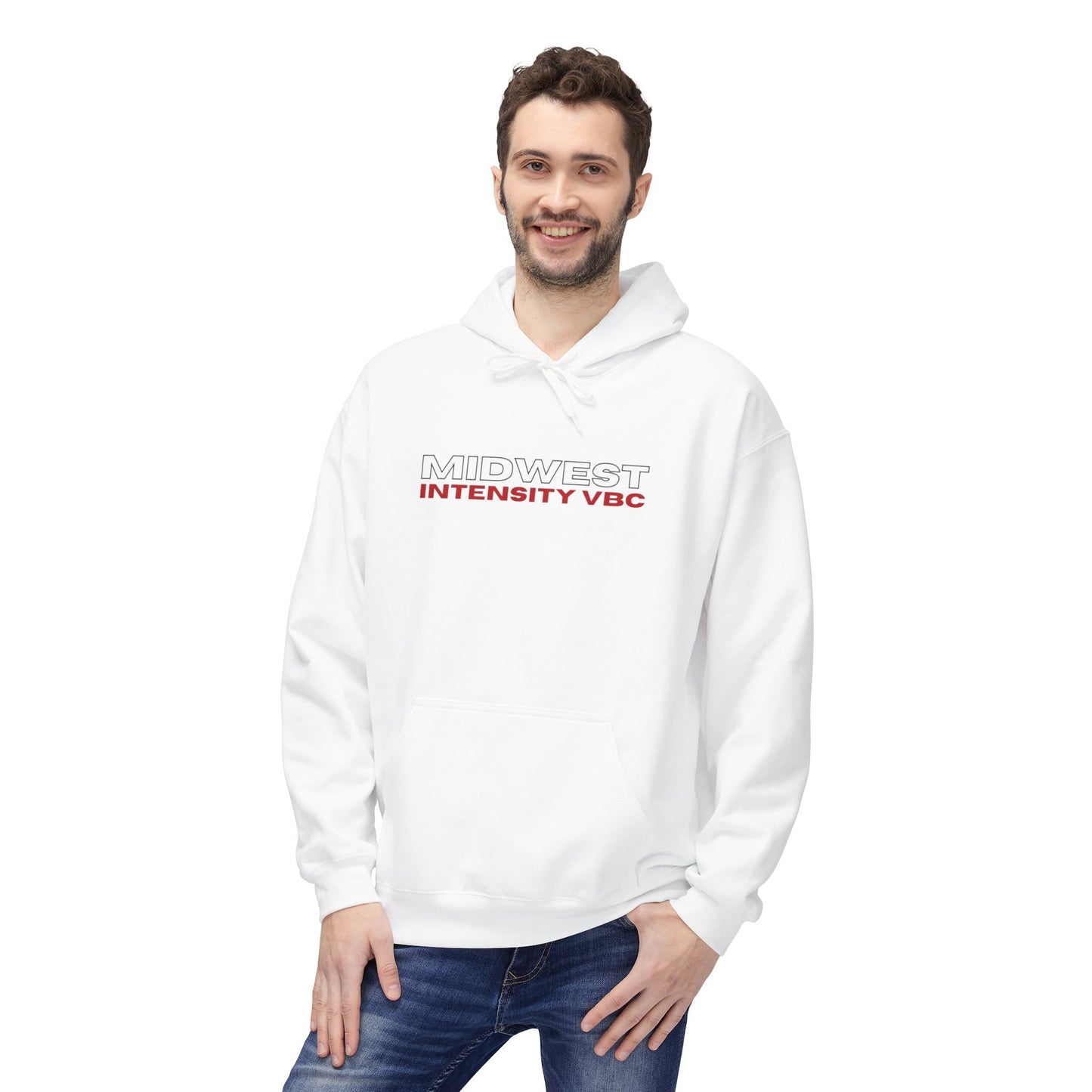 MWI MIDWEST Unisex Midweight Softstyle Fleece Hoodie