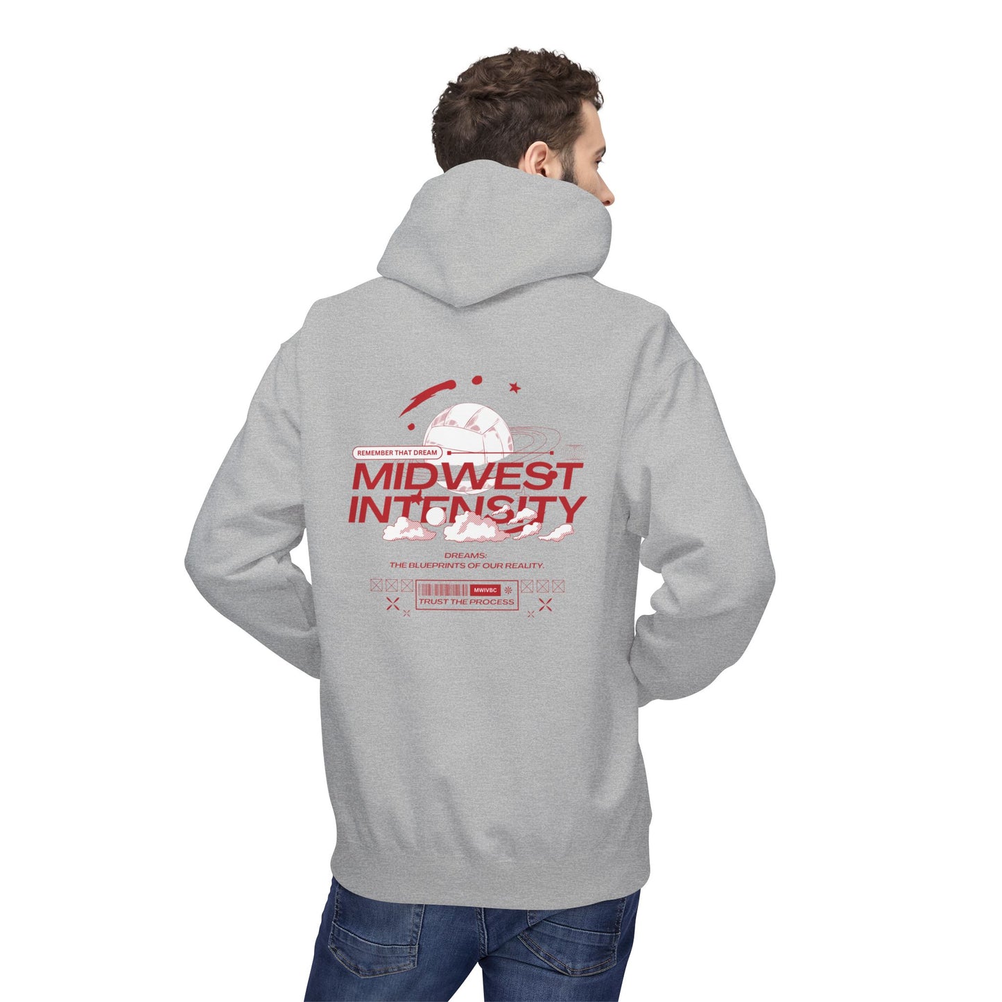 MWI Dream Unisex Midweight Softstyle Fleece Hoodie