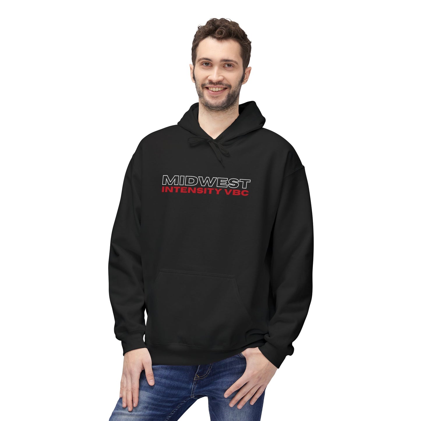 MWI MIDWEST Unisex Midweight Softstyle Fleece Hoodie