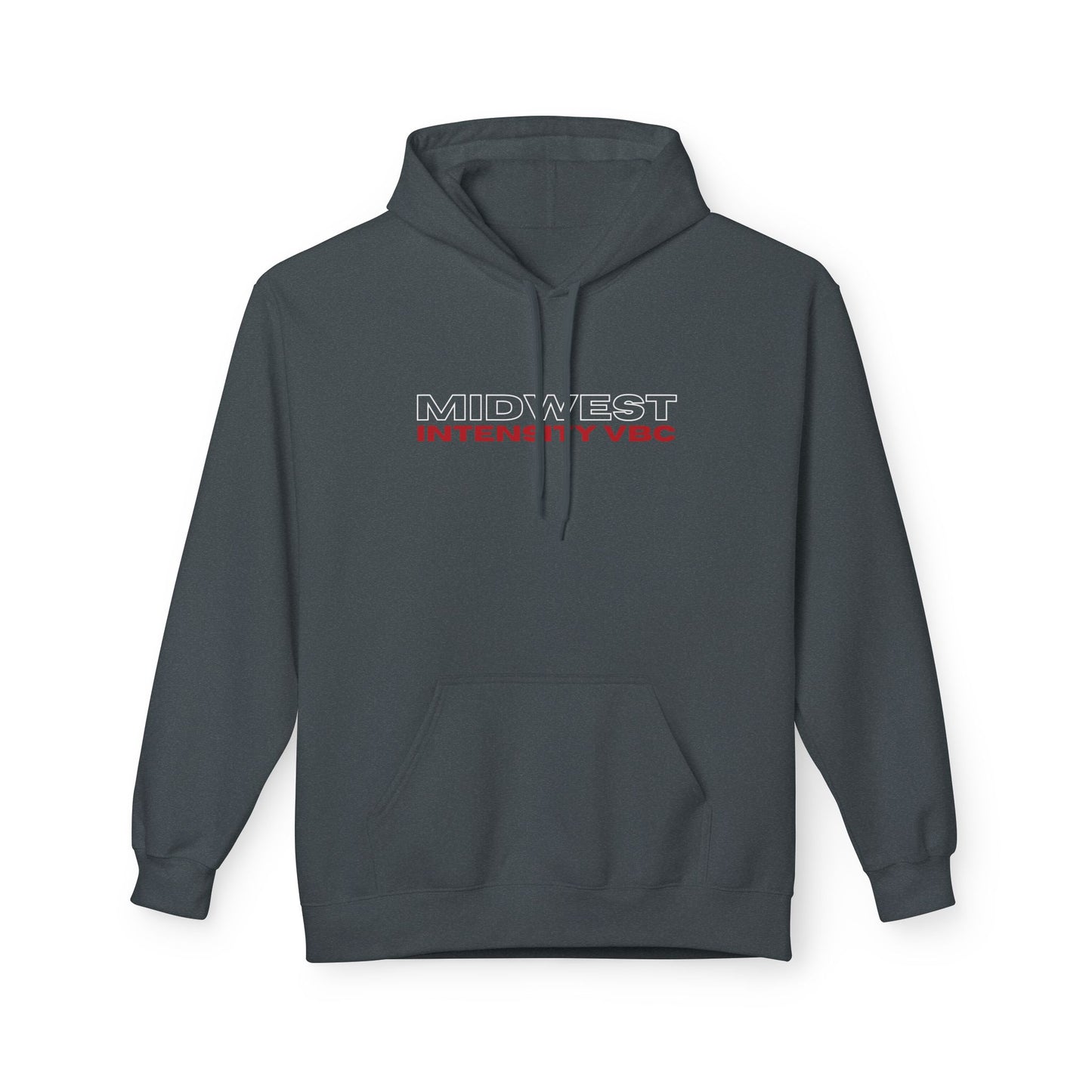 MWI MIDWEST Unisex Midweight Softstyle Fleece Hoodie