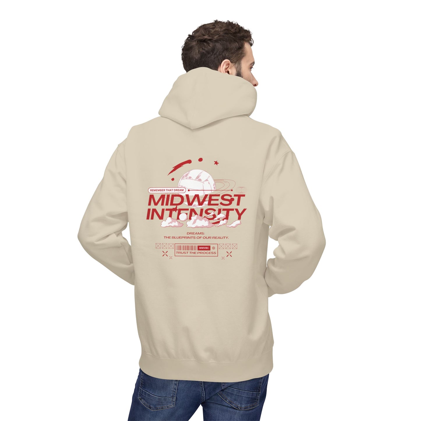 MWI Dream Unisex Midweight Softstyle Fleece Hoodie