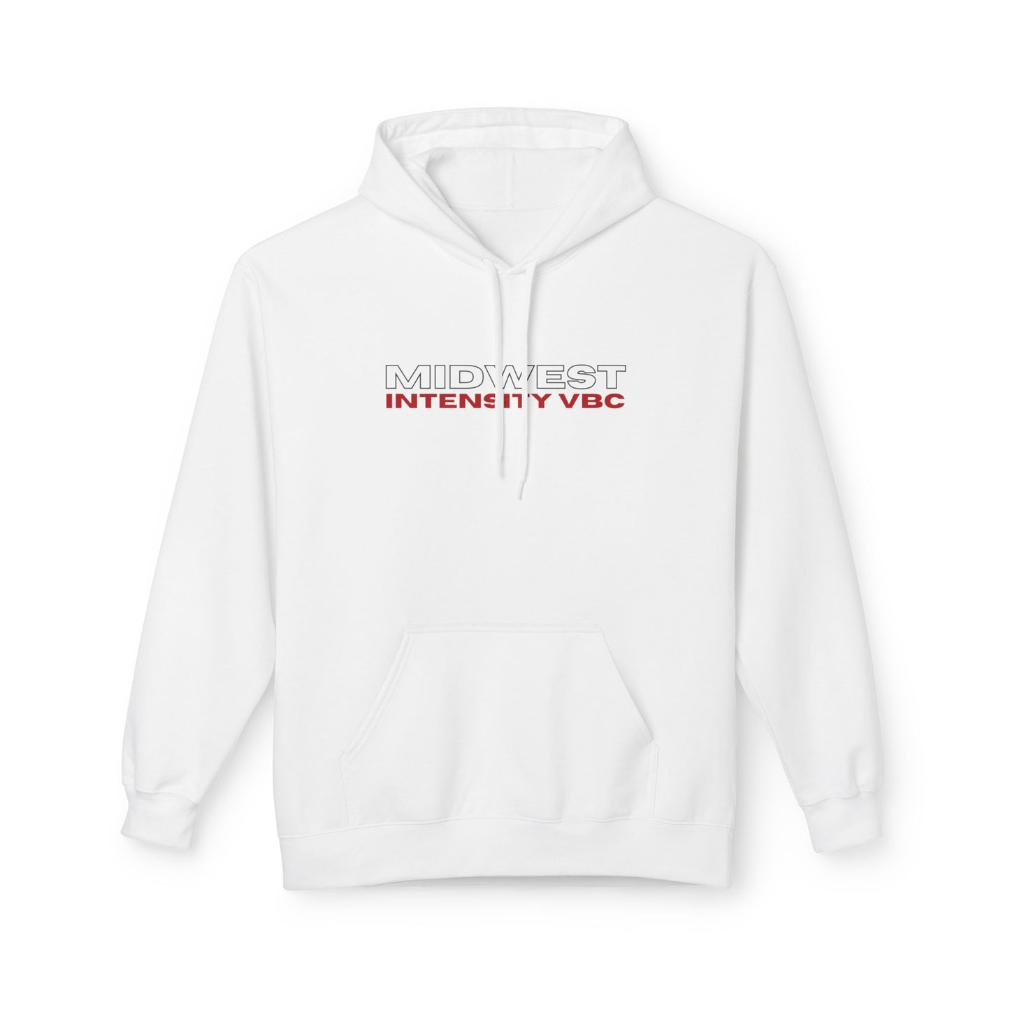 MWI MIDWEST Unisex Midweight Softstyle Fleece Hoodie