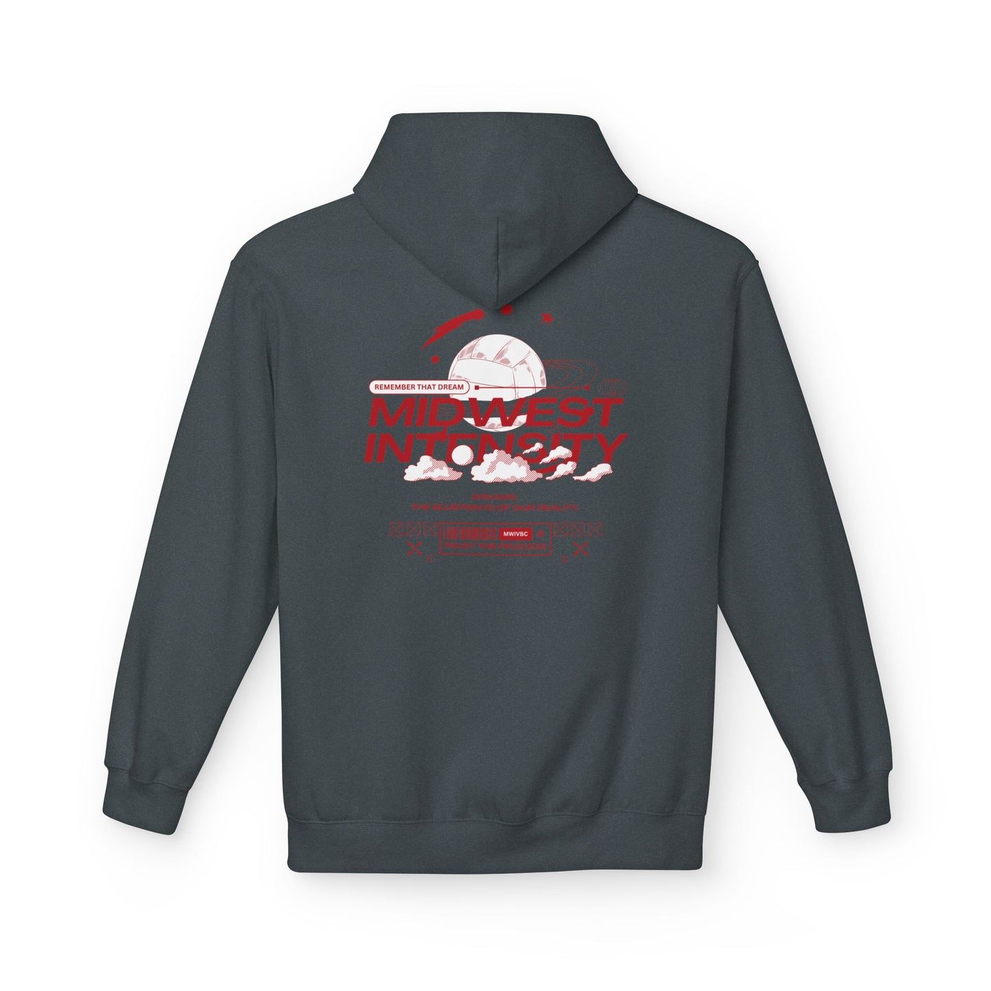 MWI Dream Unisex Midweight Softstyle Fleece Hoodie