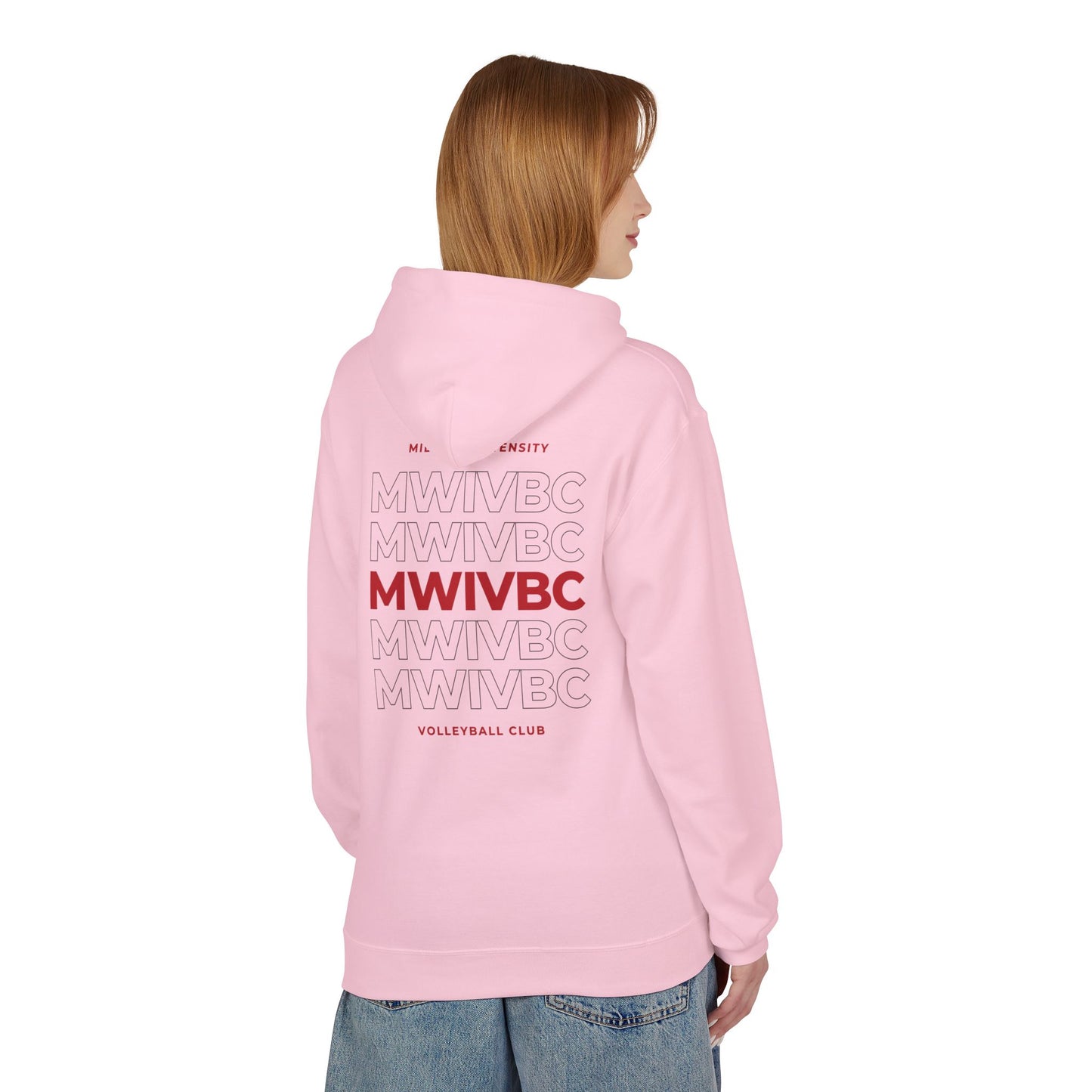 MWIVBC Unisex Midweight Softstyle Fleece Hoodie