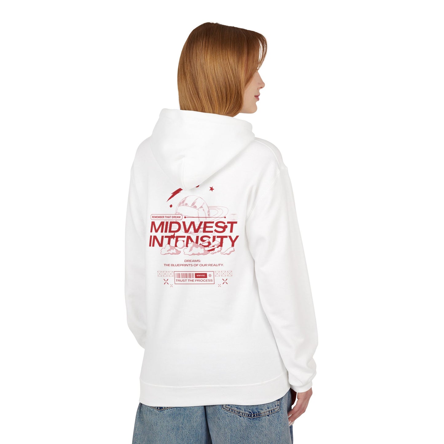 MWI Dream Unisex Midweight Softstyle Fleece Hoodie