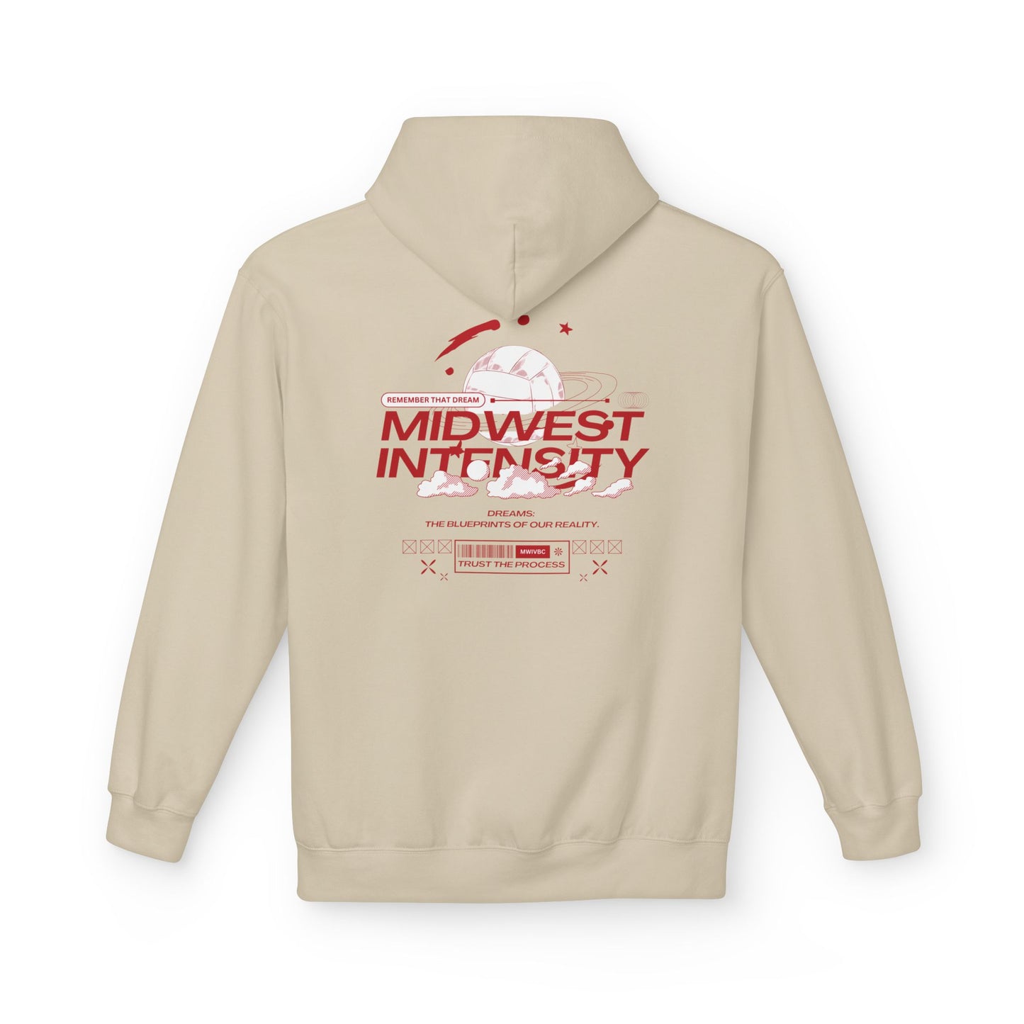 MWI Dream Unisex Midweight Softstyle Fleece Hoodie