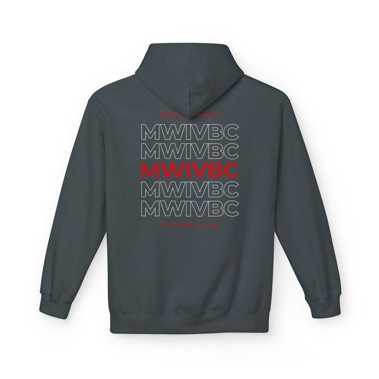 MWIVBC Unisex Midweight Softstyle Fleece Hoodie