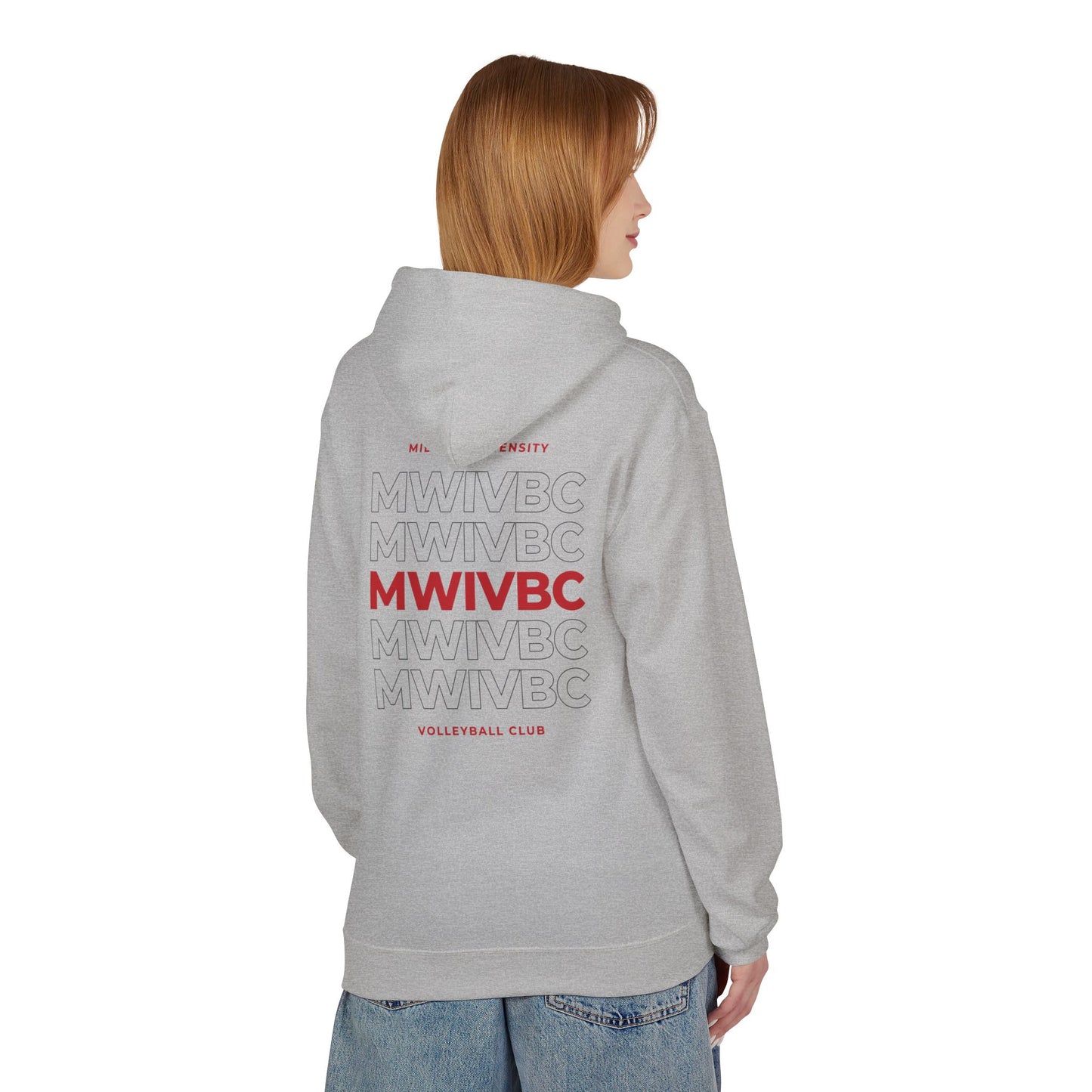 MWIVBC Unisex Midweight Softstyle Fleece Hoodie