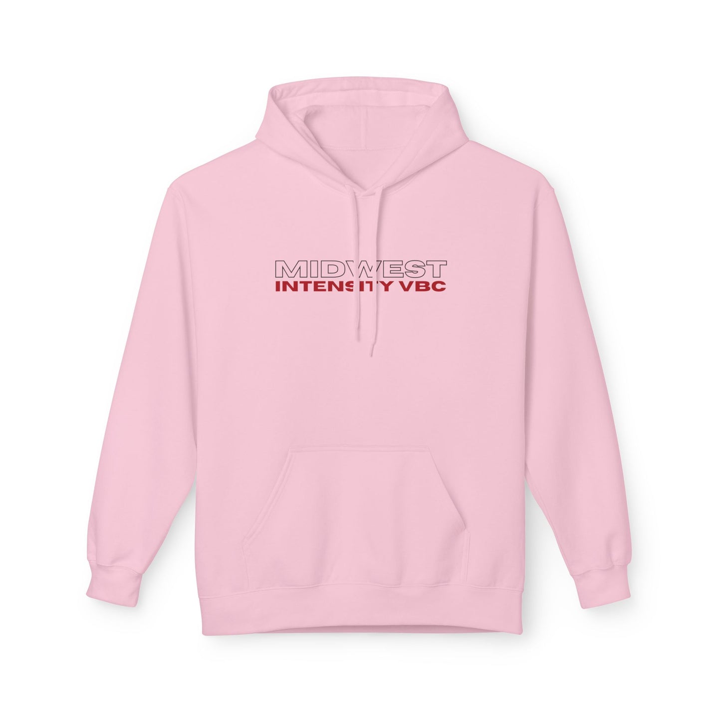 MWI MIDWEST Unisex Midweight Softstyle Fleece Hoodie
