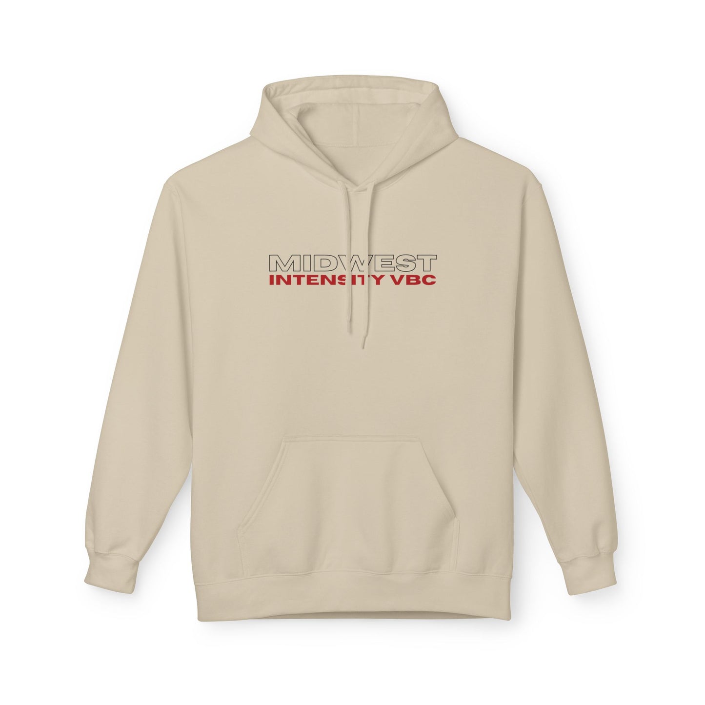 MWI MIDWEST Unisex Midweight Softstyle Fleece Hoodie