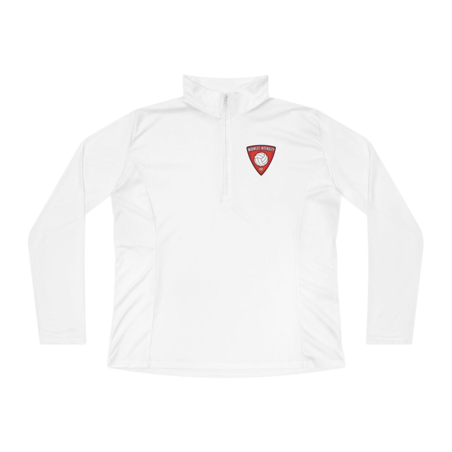 MWI Badge Ladies Quarter-Zip Pullover