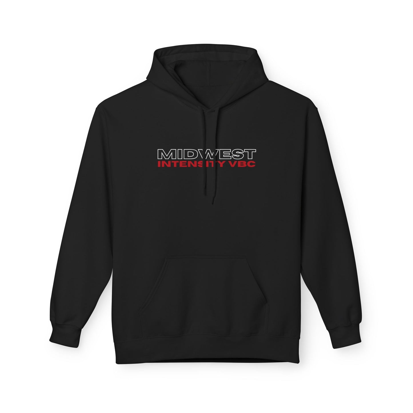 MWI MIDWEST Unisex Midweight Softstyle Fleece Hoodie