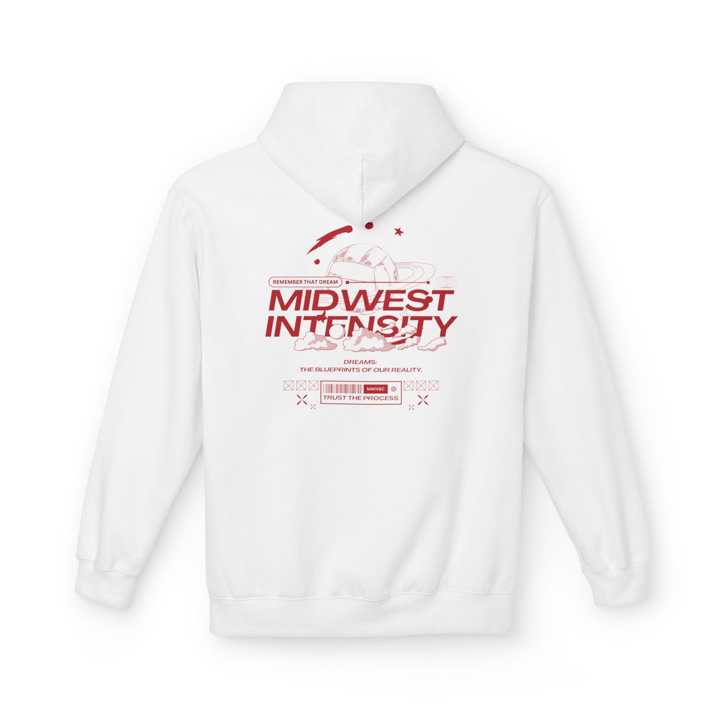 MWI Dream Unisex Midweight Softstyle Fleece Hoodie