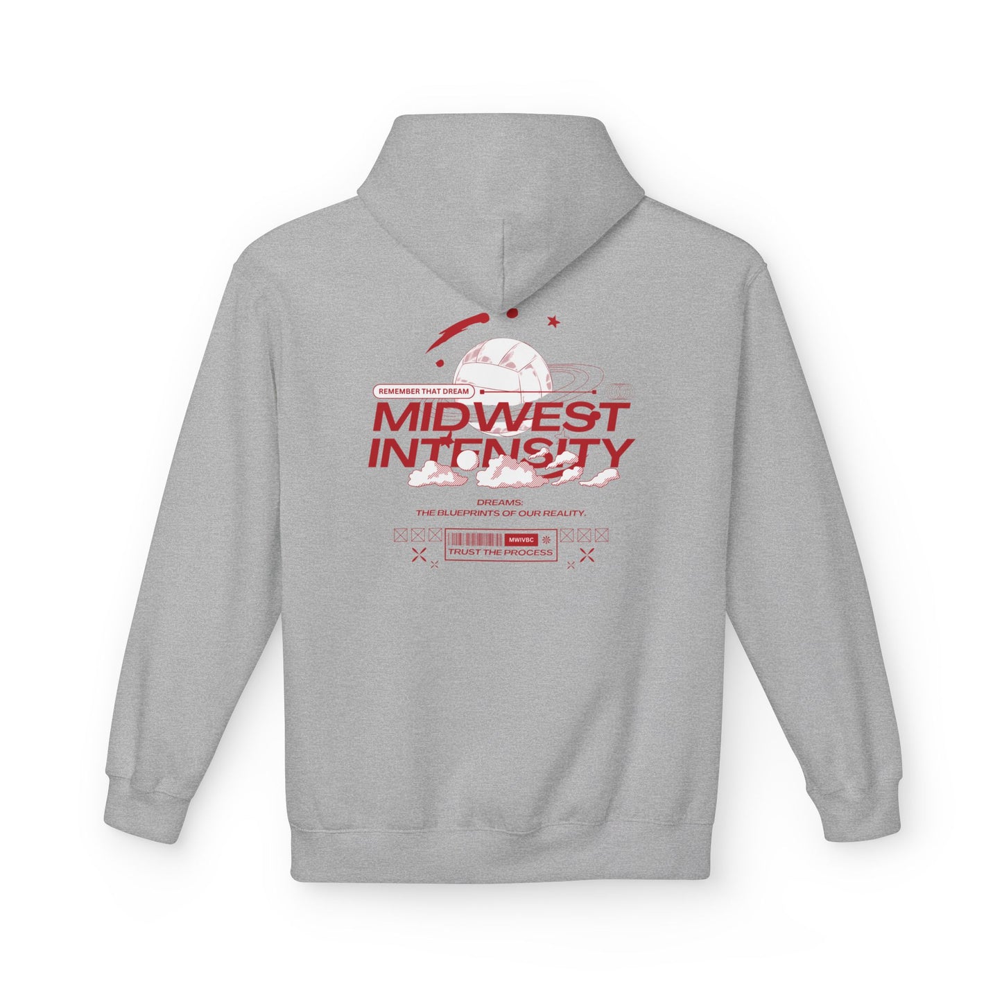 MWI Dream Unisex Midweight Softstyle Fleece Hoodie
